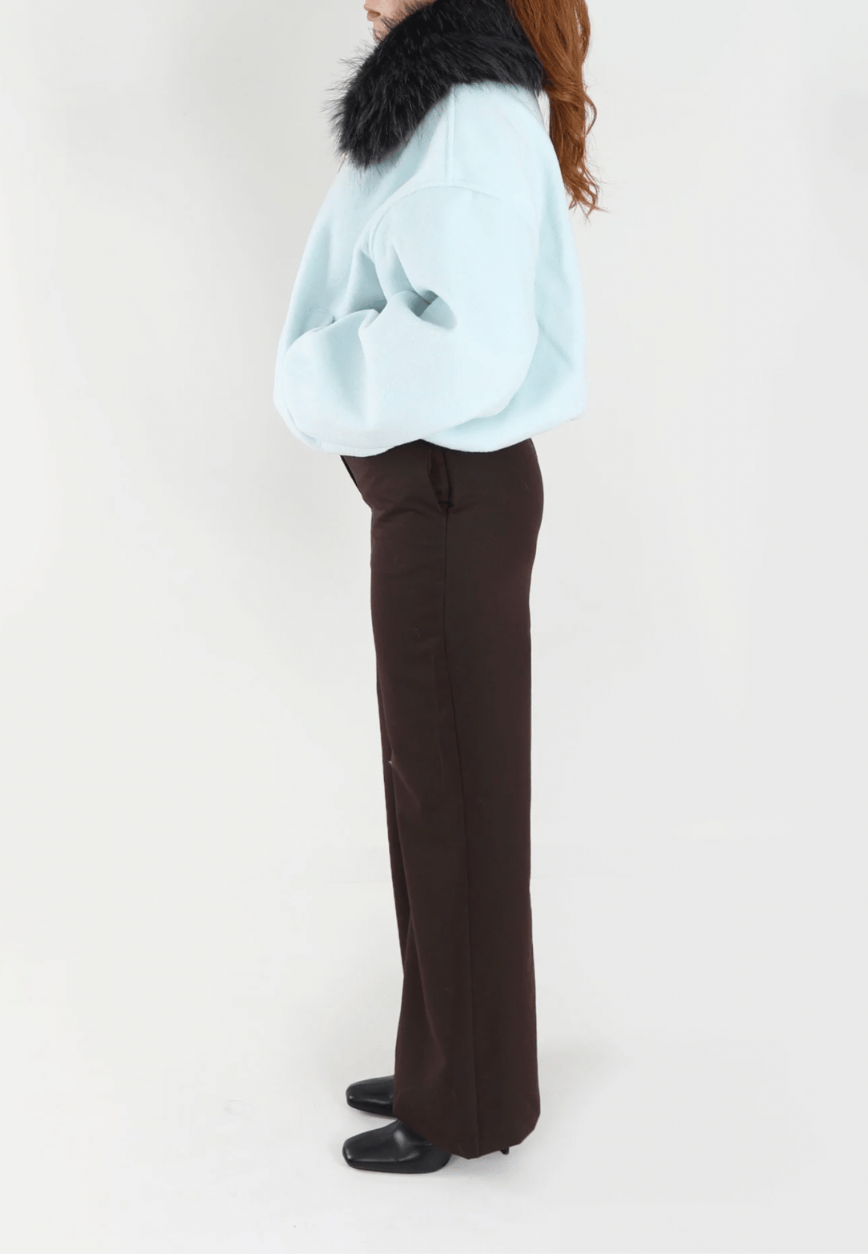 Sky Brew Coat Blue