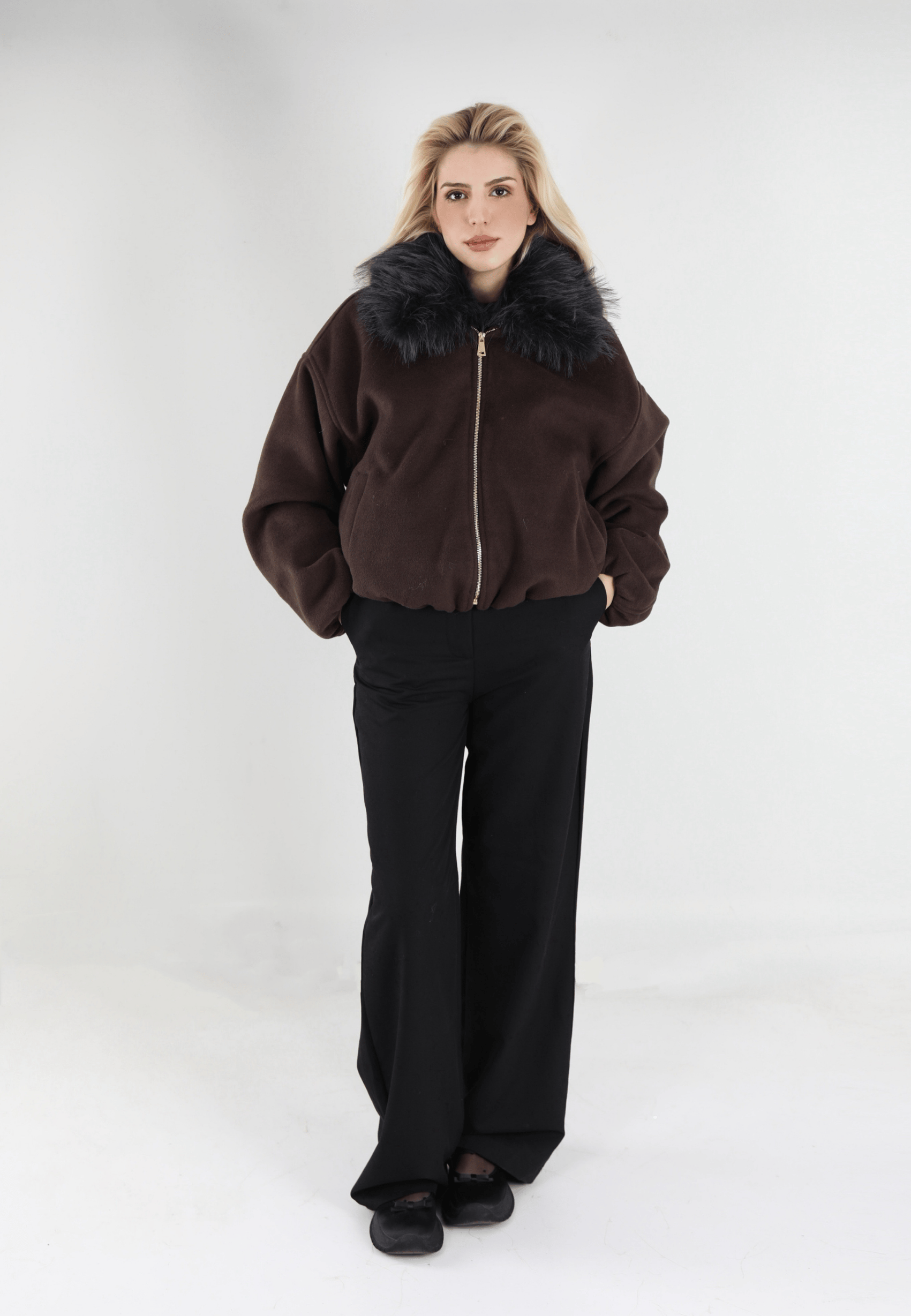 Sky Brew Coat Brown
