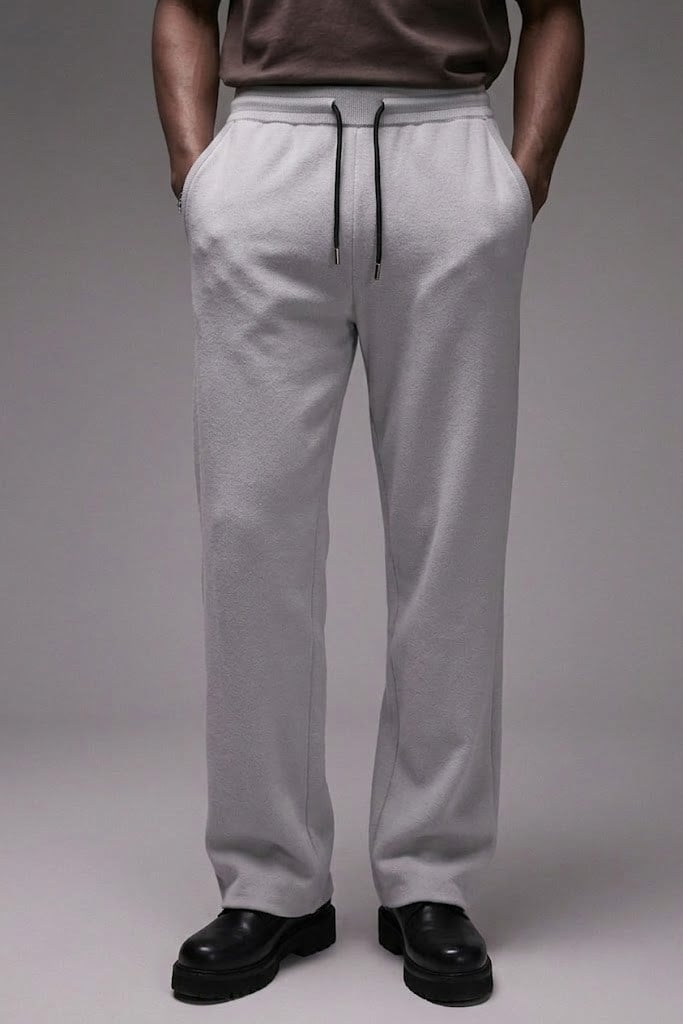 ERKEK BAGGY ÖRME PANTOLON