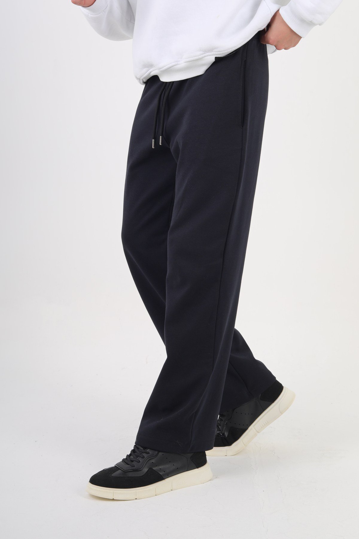 ERKEK BAGGY ÖRME PANTOLON