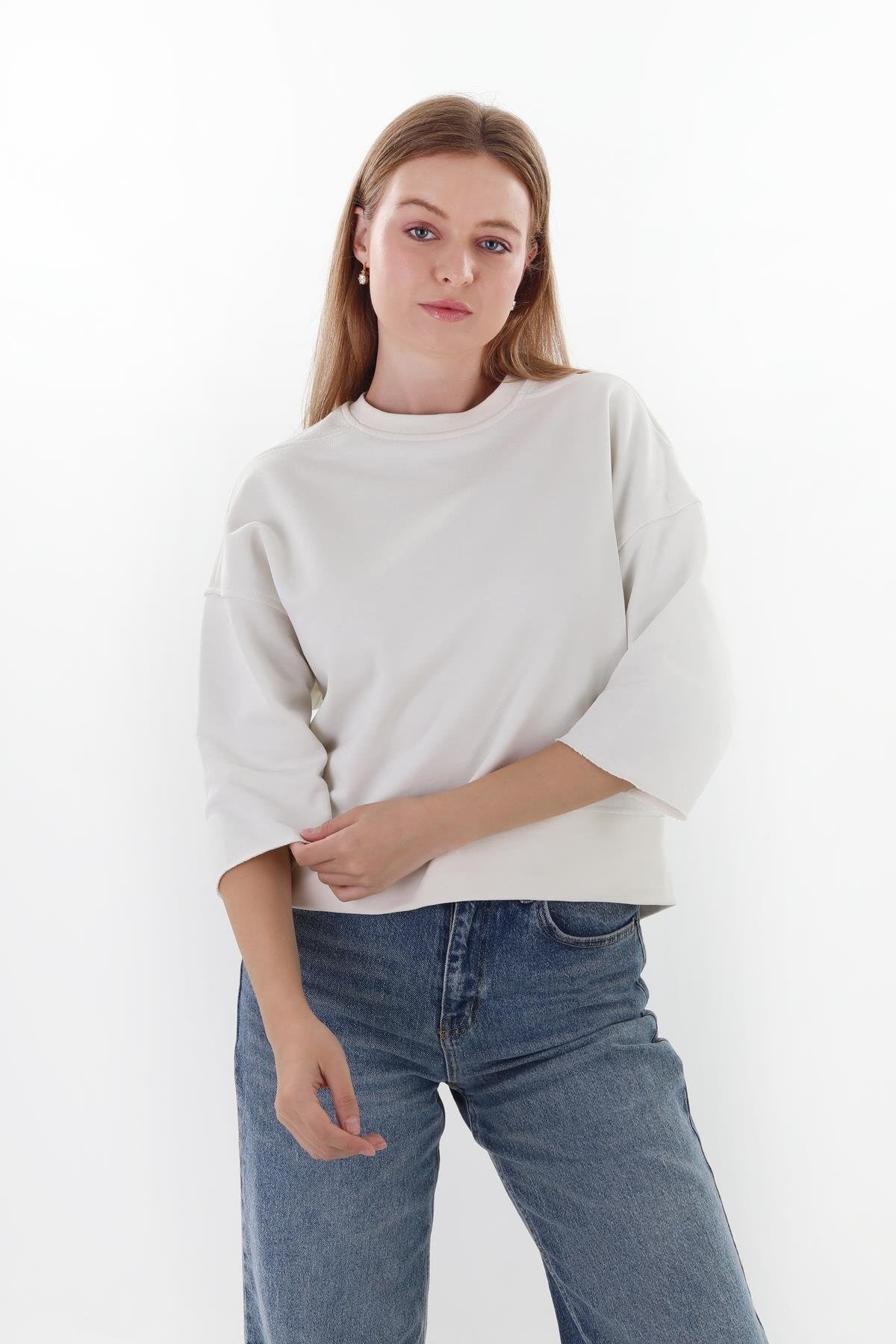 Kadın Oversize Sweatshirt