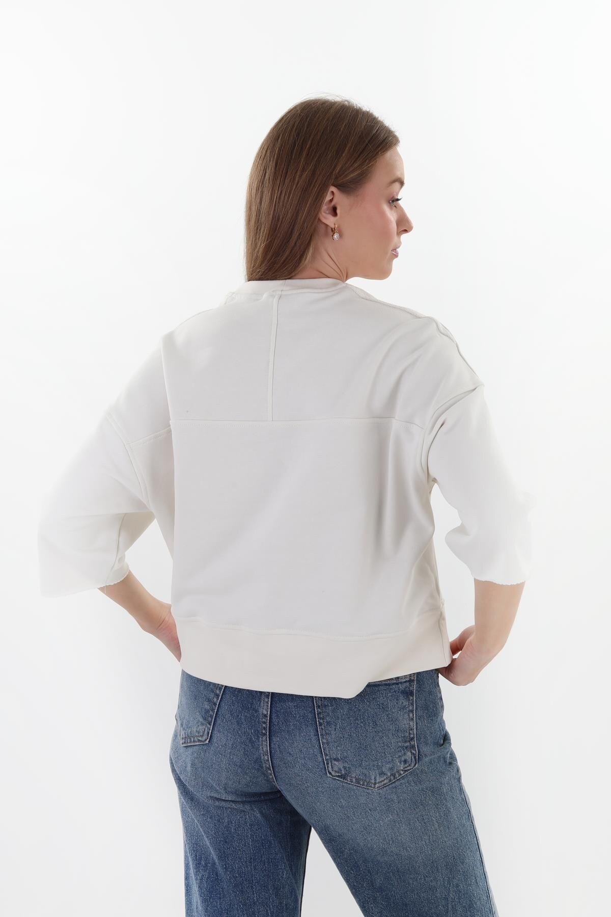 Kadın Oversize Sweatshirt