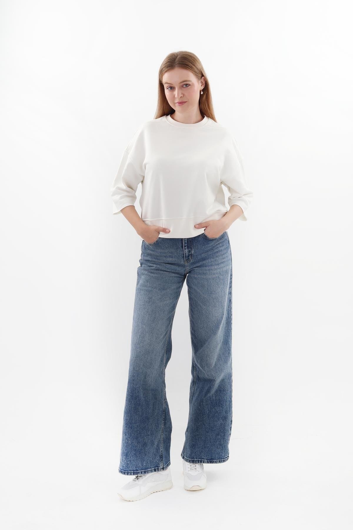 Kadın Oversize Sweatshirt