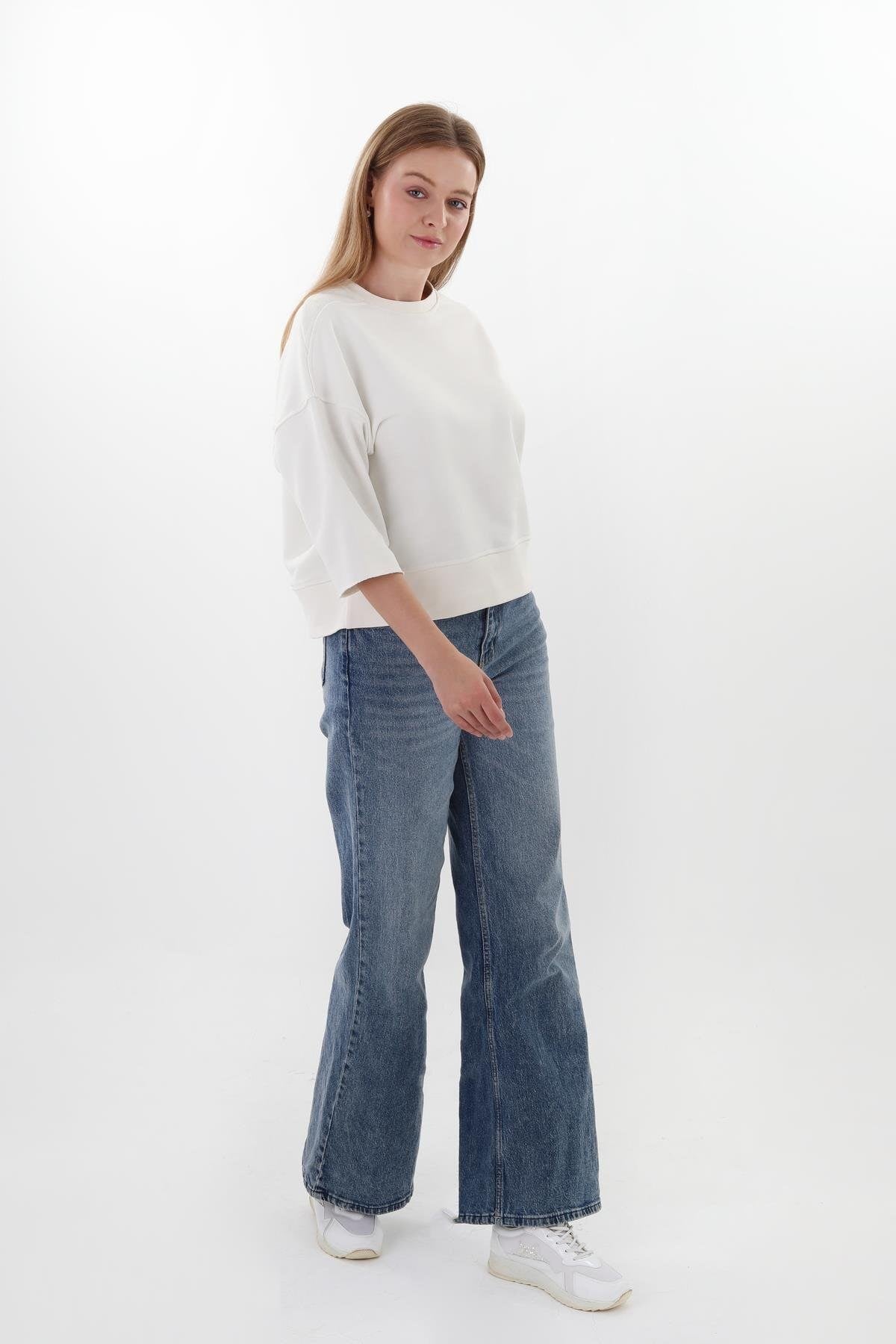 Kadın Oversize Sweatshirt