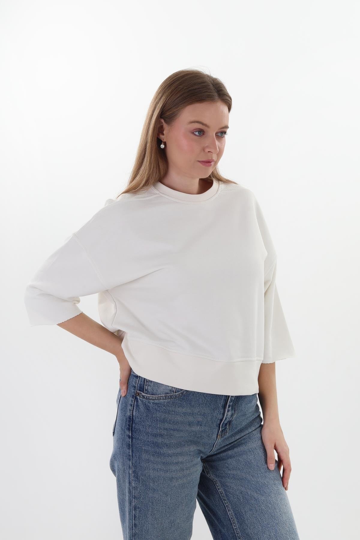 Kadın Oversize Sweatshirt