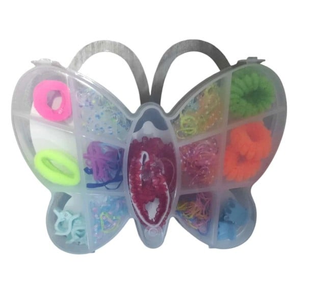  standlı plastik boncuk seti kelebek 1219