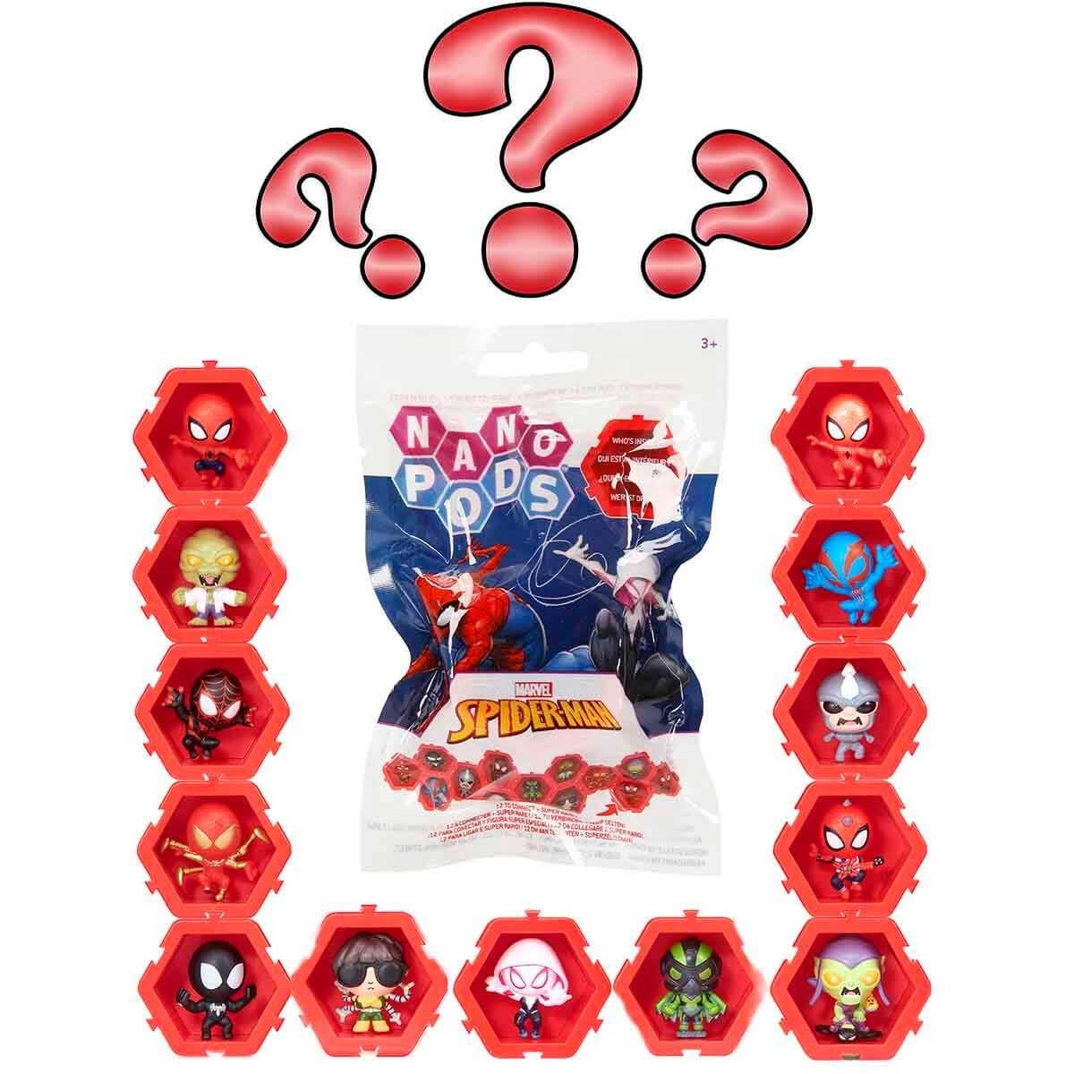  - SUN-WST-FİGÜR S.MAN NANO PODS SPIDER-VERSE SURPRİZ PAKET (SMAN) 24D. 5055394028531