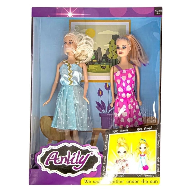 02277 CINDY DOLL 2Lİ BEBEK*36*