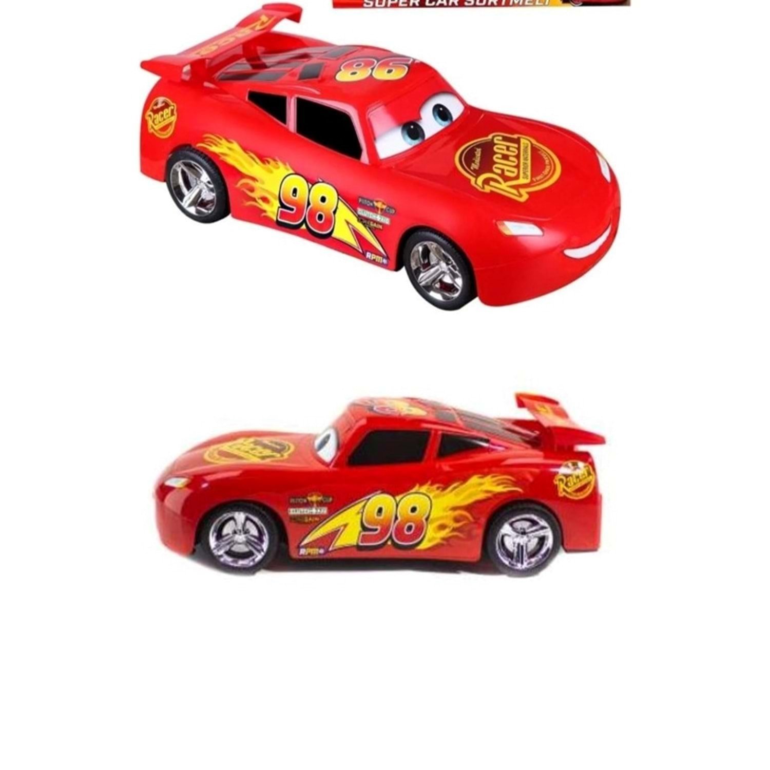 1:12 8'Lİ SÜRTMELİ RACER ARABA STANDI