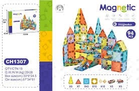 5.5CM MANYETIK BLOKLAR 94PCS