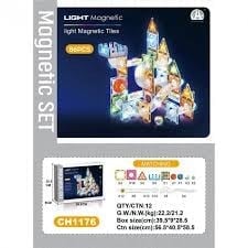 7.5CM MANYETIK BLOKLAR 86PCS