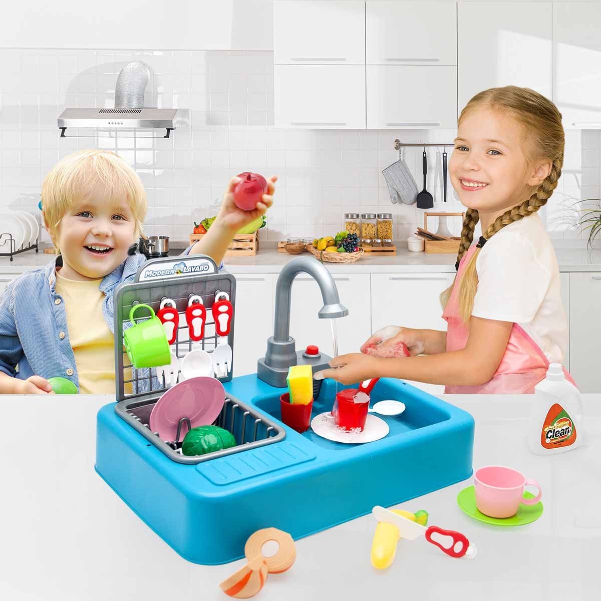 7021 MODERN PİLLİ LAVABO - MAVİ (8)