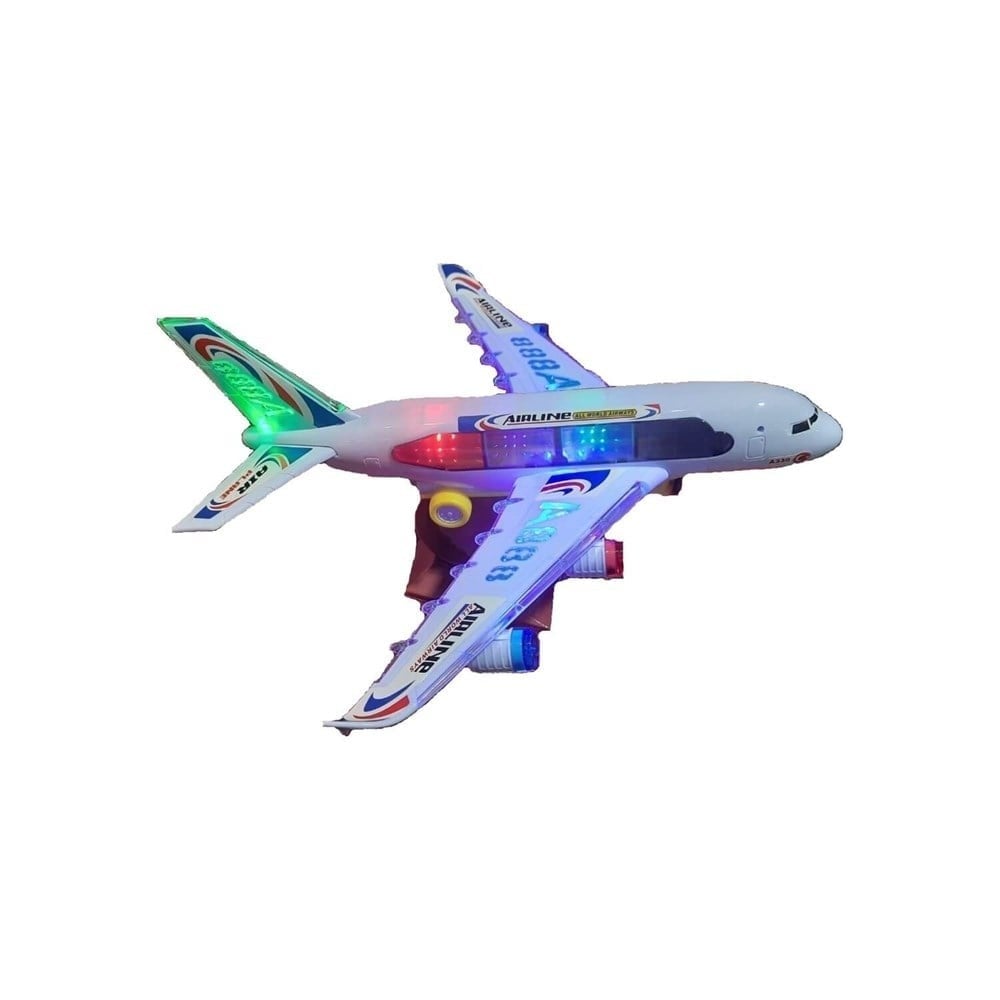 A330 IŞIKLI SESLİ PİLLİ UÇAK