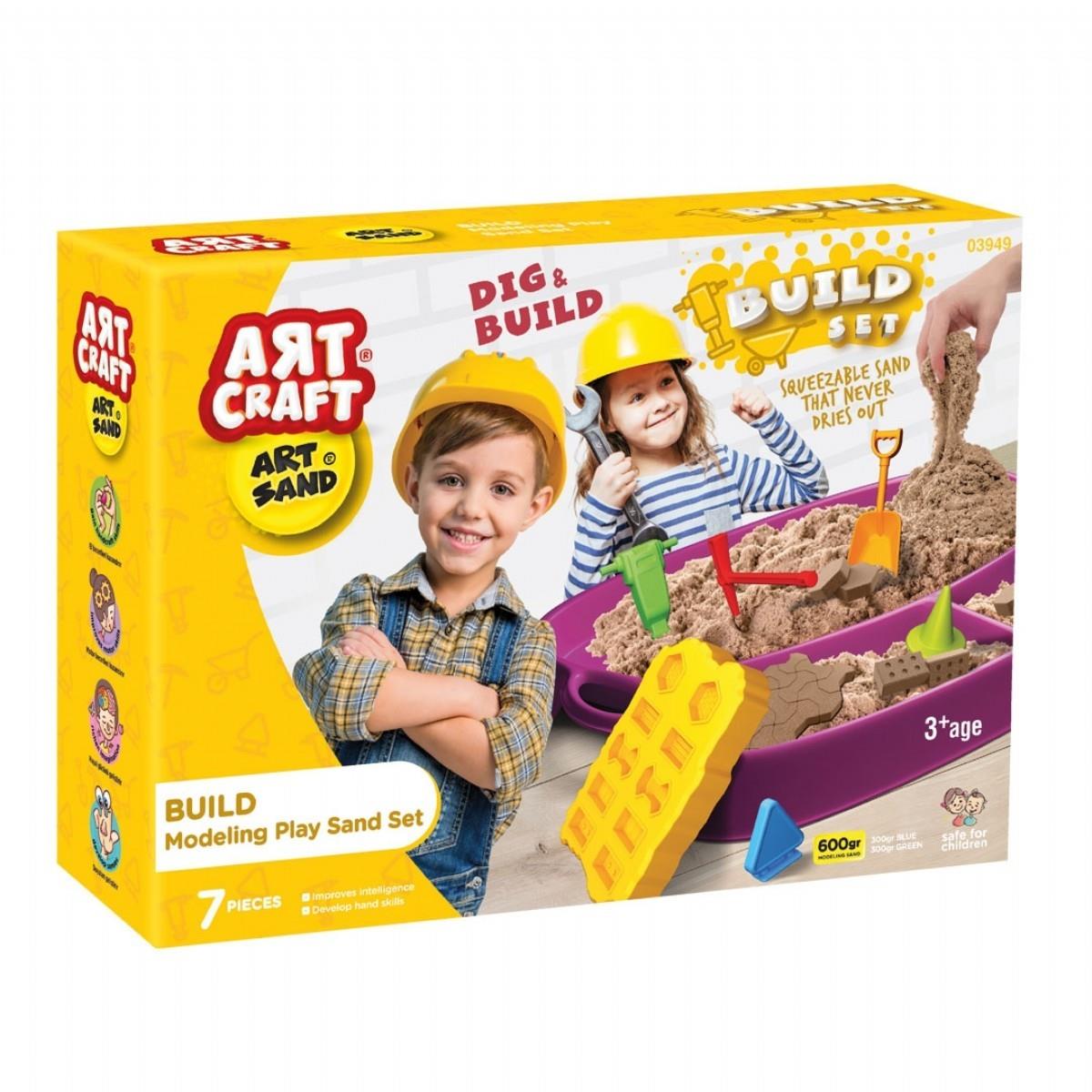 ARTSAND İNŞAAT KUM SET 600 GR.