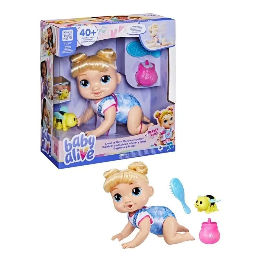 BABY ALİVE EMEKLEYEN BEBEĞİM - SARIŞIN