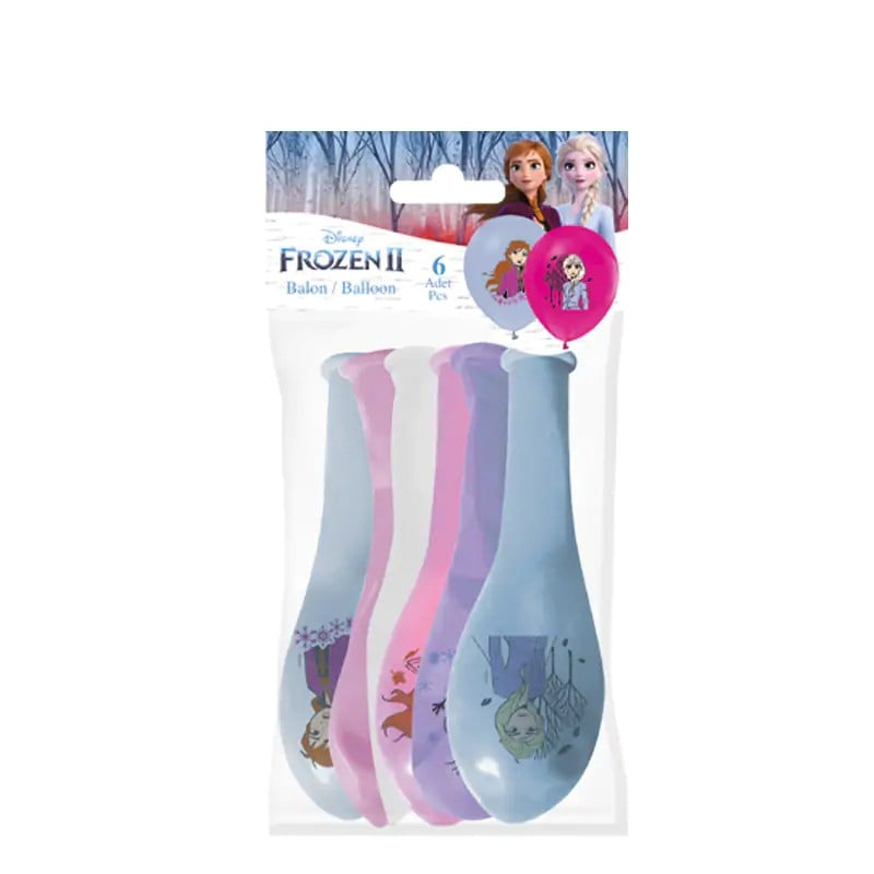 BALONEVİ FROZEN 2 POŞET İÇİ 6'LI BALON