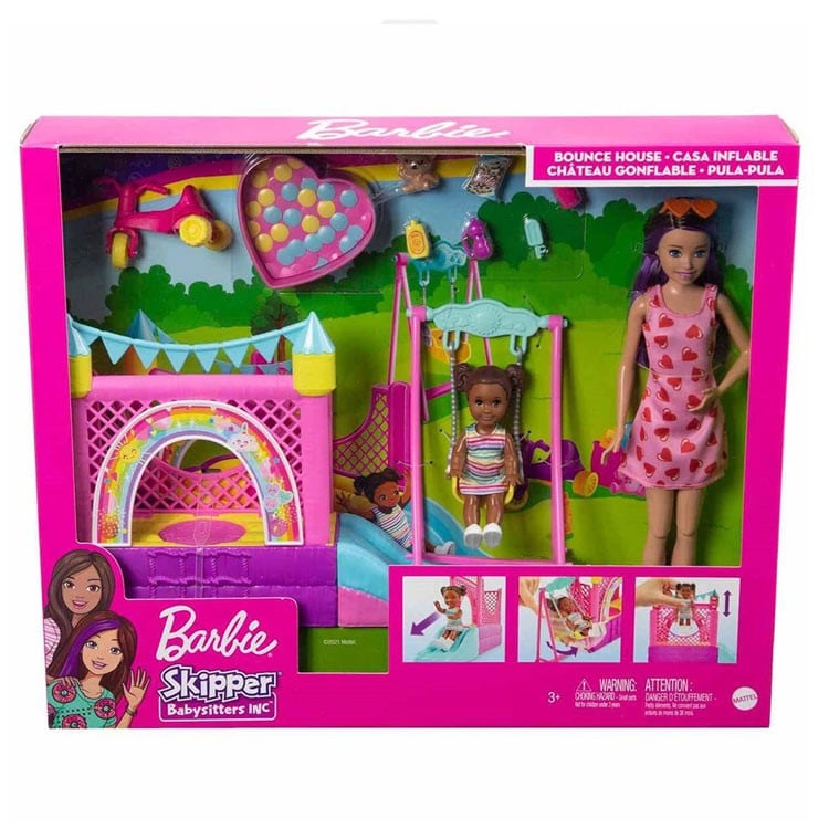 BARBIE BEBEK BAKICISI SKİPPER OYUN EVİ SETİ