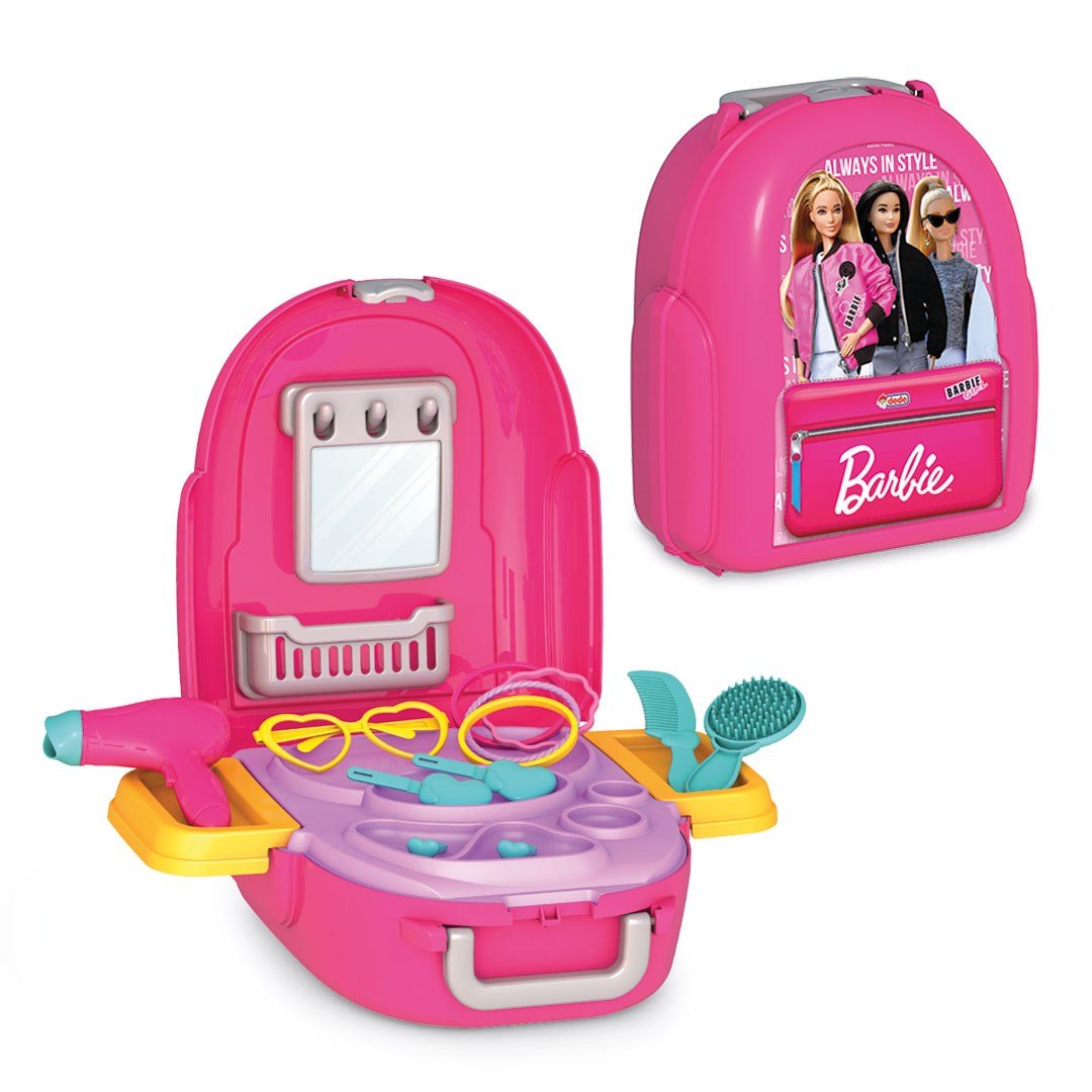 BARBİE GÜZELLİK SET SIRT ÇANTASI
