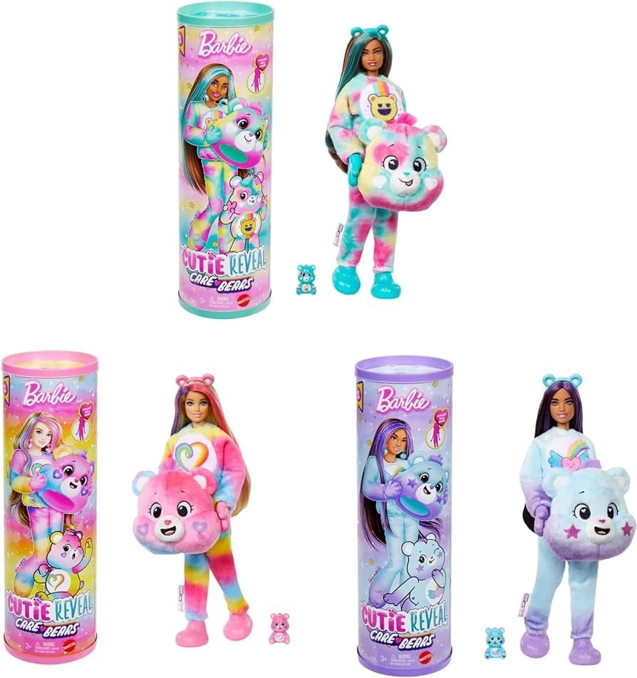 BARBİE LİCENSED CUTİE REVEAL X CARE BEARS SERİES 2
ASORTİ