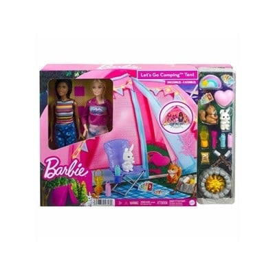BARBIE MALİBU VE BROOKLYN KAMPTA OYUN SETİ