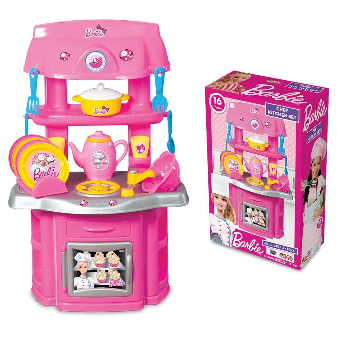 BARBIE ŞEF MUTFAK SET