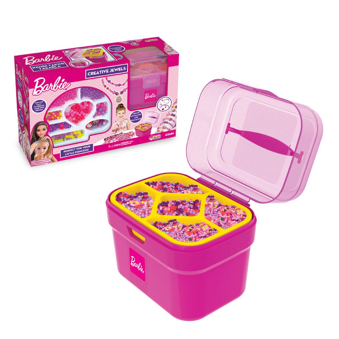 BARBIE SEPETLİ TAKI SETİ