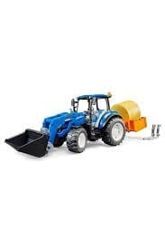 Bruder New Holland T5 120 Kepçeli Ataşman Setli 
