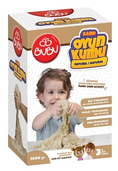 BU-BU OYUN KUMU 1000 GR. NATURAL