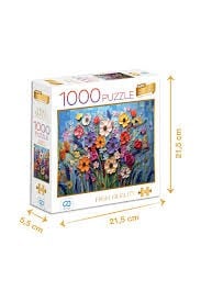CA1000-7086 CA GAMES ÇİÇEKLER PUZZLE 1000