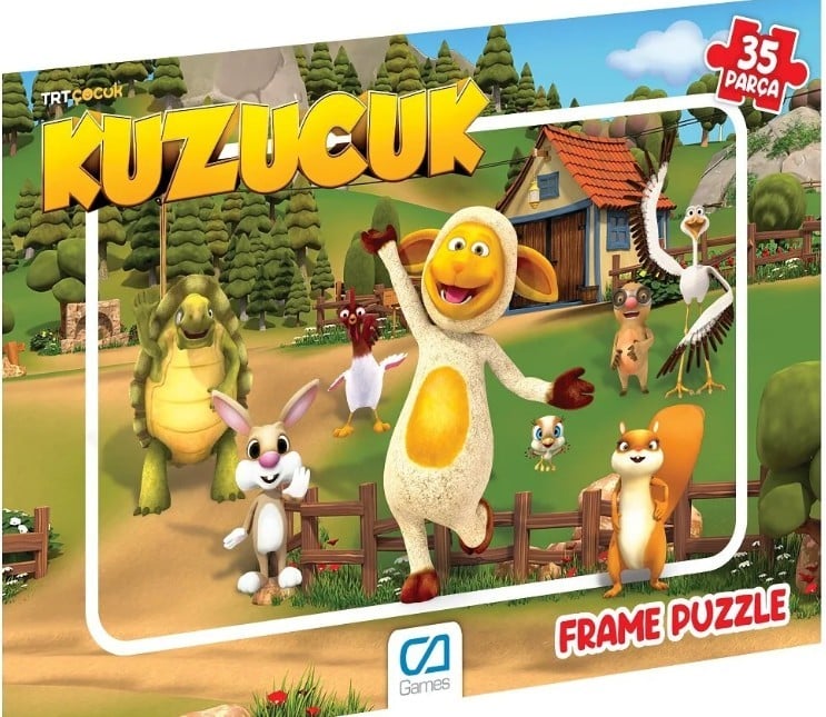 CAFRM-5167-5168 CA GAMES KUZUCUK FRAME PUZZLE 35