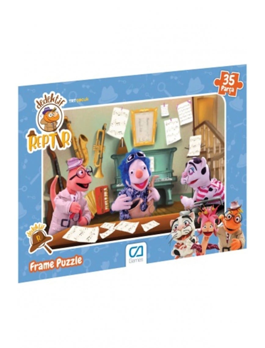CAFRM-5207-5208 CA GAMES DEDEKTİF REPTIR FRAME PUZZLE
