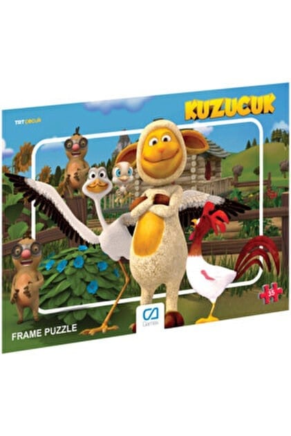 CAFRM-5348-5349 CA GAMES PUFFİN ROCK FRAME PUZZLE 35
