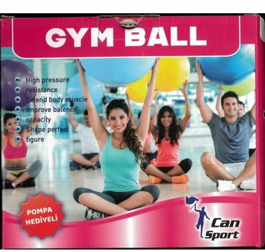 CAN SPORT 65 CM PİLATES TOPU