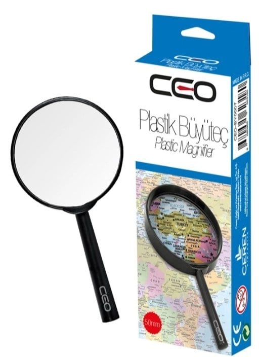 CEO PLASTİK BÜYÜTEÇ 50MM.
