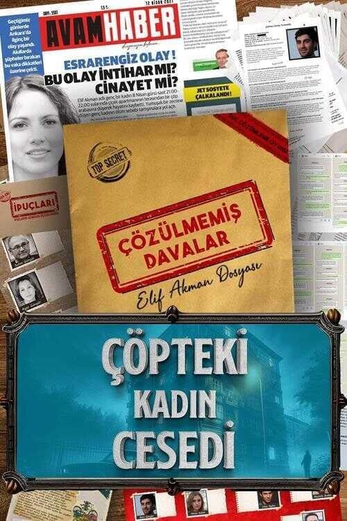 ÇÖZÜLMEMİŞ DAVALAR ÇÖPTEKİ KADIN CESETİ