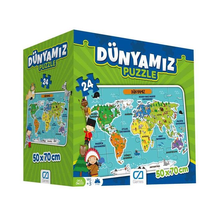 DÜNYAMIZ EĞİTİCİ PUZZLE