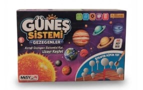 Güneş Sistemi Modeli 9 Lu (Strafor Köpük Top)