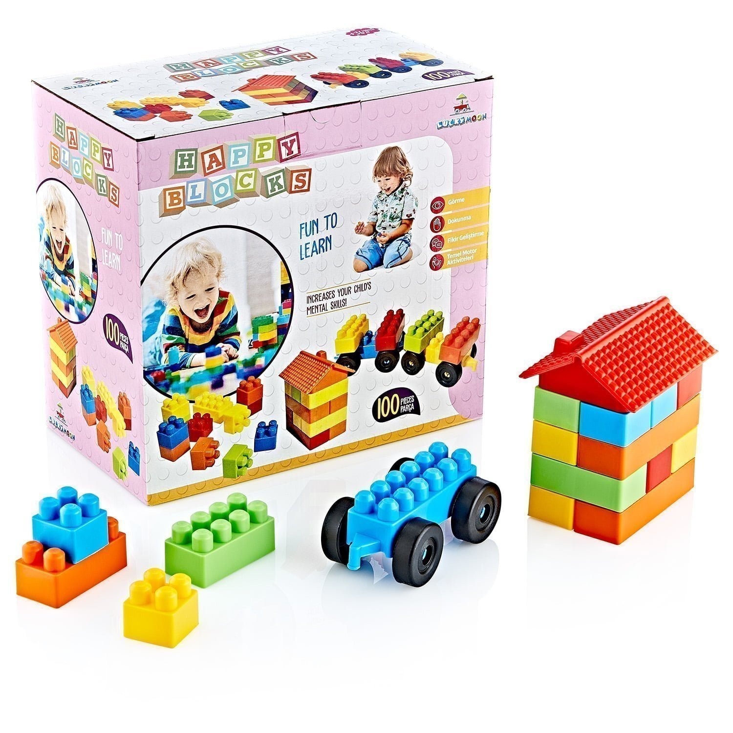 HAPPY BLOCKS - 100 PRÇ (KUTULU)
