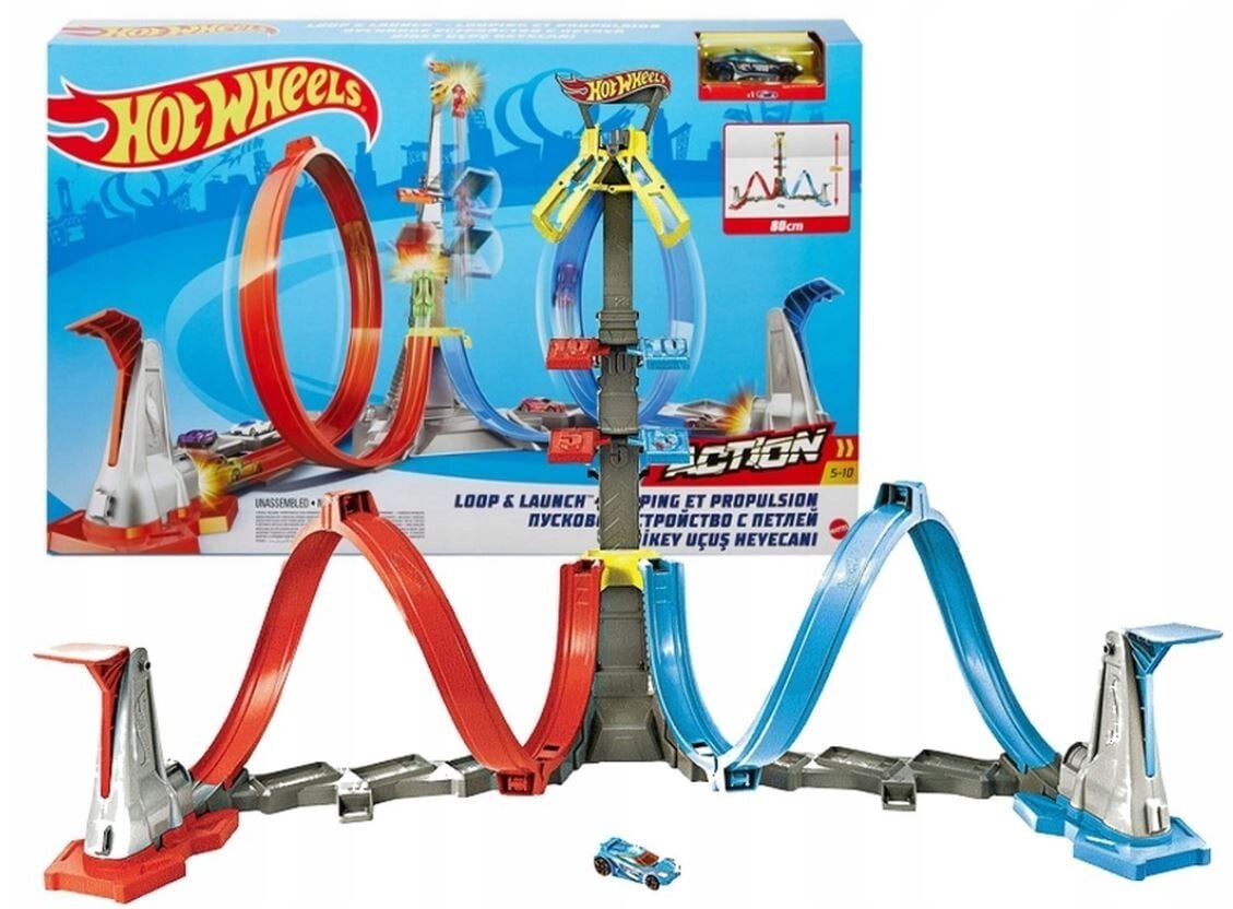 Hot Wheels  Dikey Uçuş Heyecan Yarışı