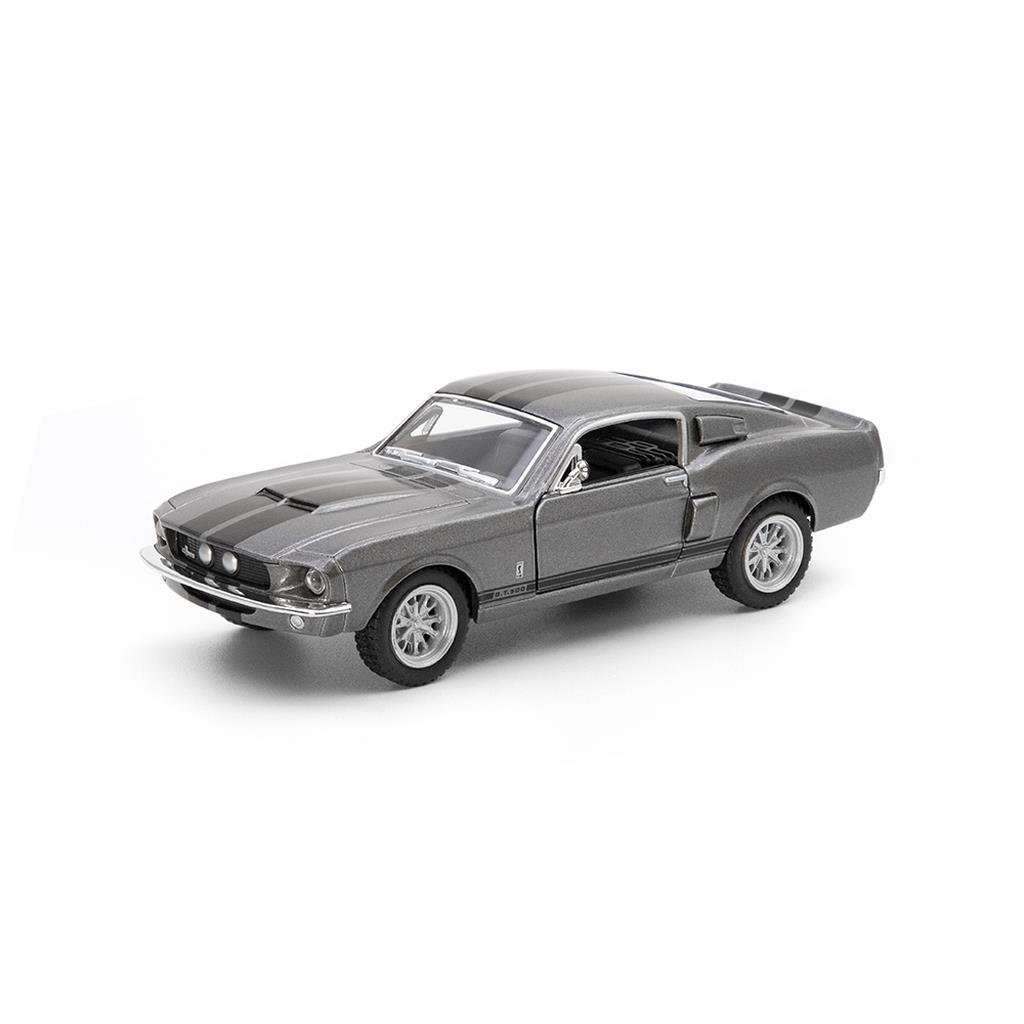 Kinsmart Çek Bırak 1967 Shelby Gt500  Gri