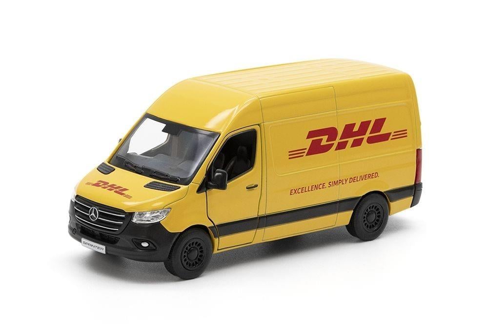 Kinsmart Çek Bırak Mercedes-Benz Sprinter DHL