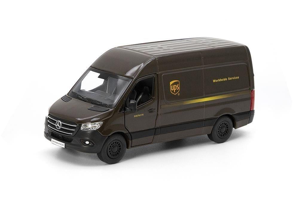 Kinsmart Çek Bırak Mercedes-Benz Sprinter UPS