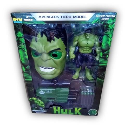 KUT.MASKE-HULK-DART ATICI SETİ