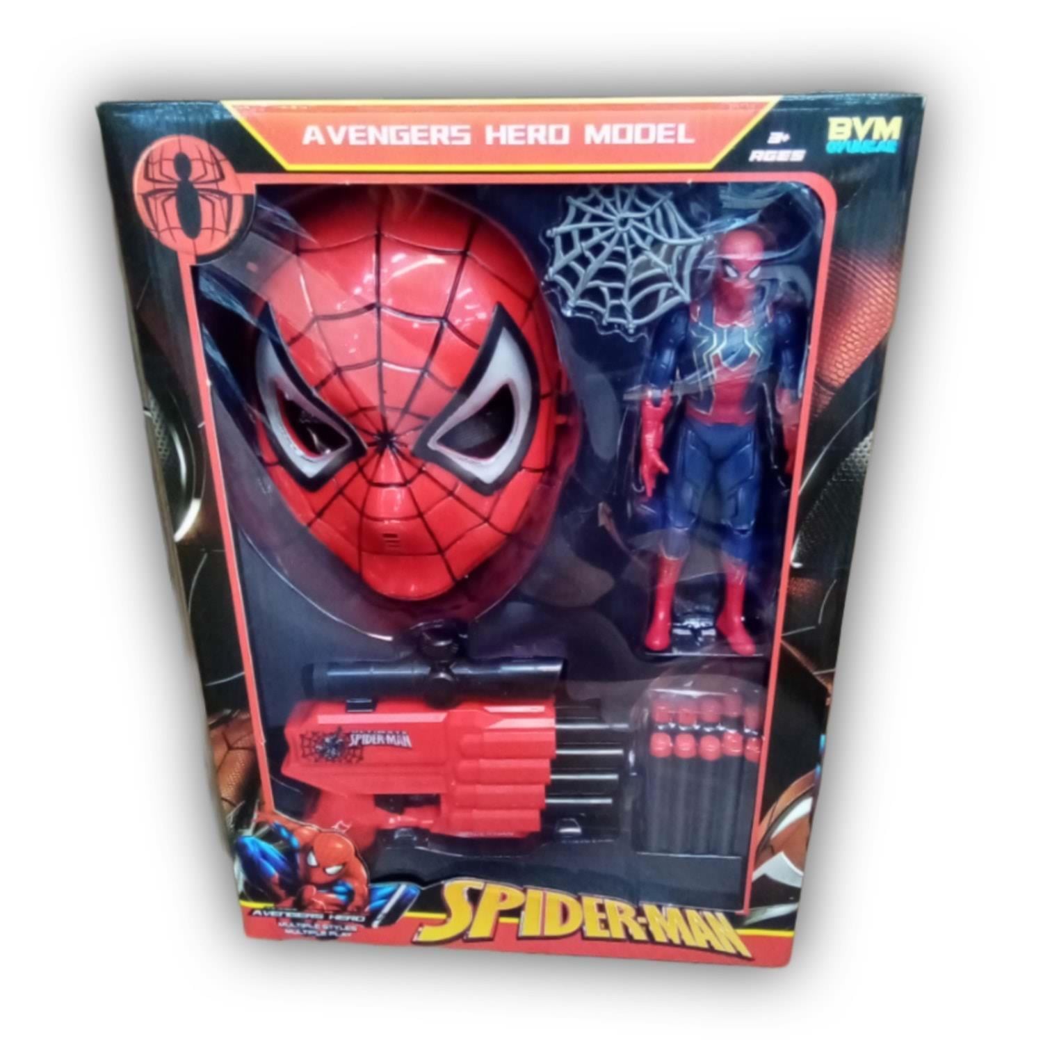 KUT.MASKE-SPIDERMAN-DART ATICI
