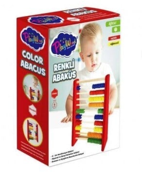 KUTUDA AHŞAP RENKLİ ABAKÜS