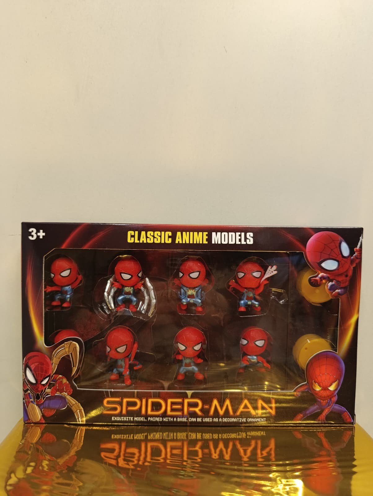 KUTULU 8-Lİ KÜÇÜK SPIDERMAN SET