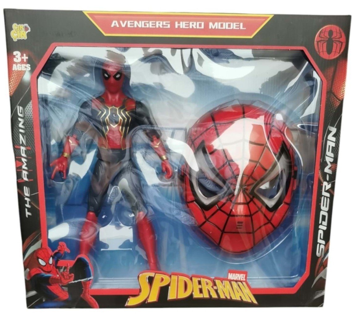 KUTULU MASKELİ BÜY.SPIDERMAN SET