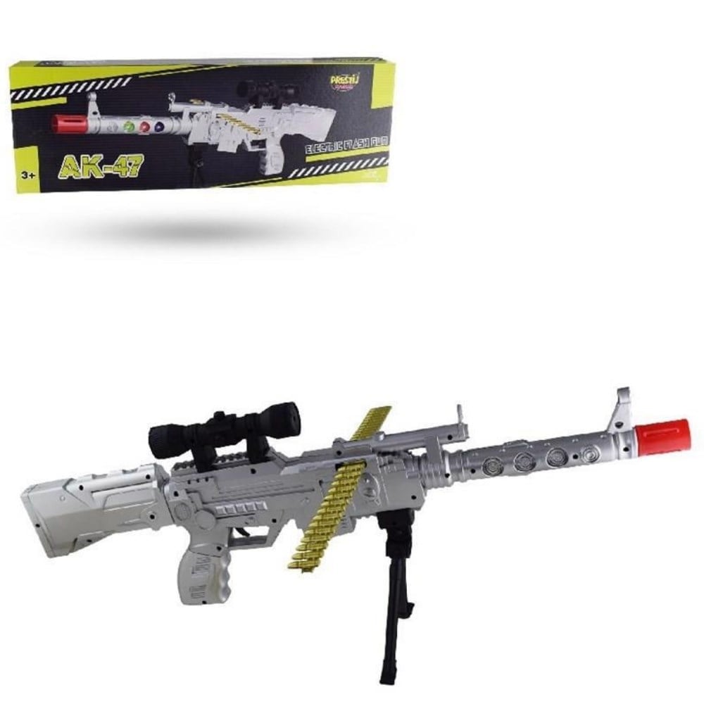 KUTULU PİLLİ IŞIKLI AK-47 TÜFEK