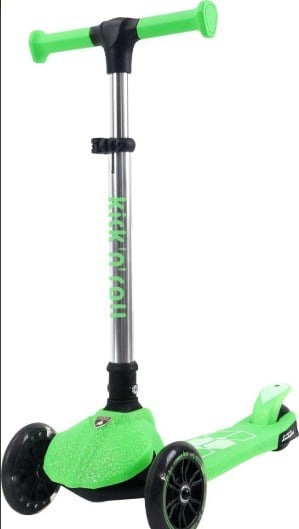 L5(Jelly)-G LAMBORGHİNİLİSANSLI PARILTILI IŞIKLISCOOTER (YEŞİL)