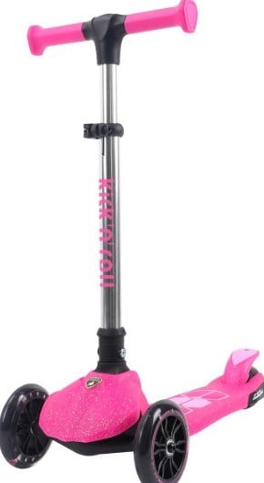 L5(Jelly)-P LAMBORGHİNİLİSANSLI PARILTILI IŞIKLISCOOTER (PEMBE)